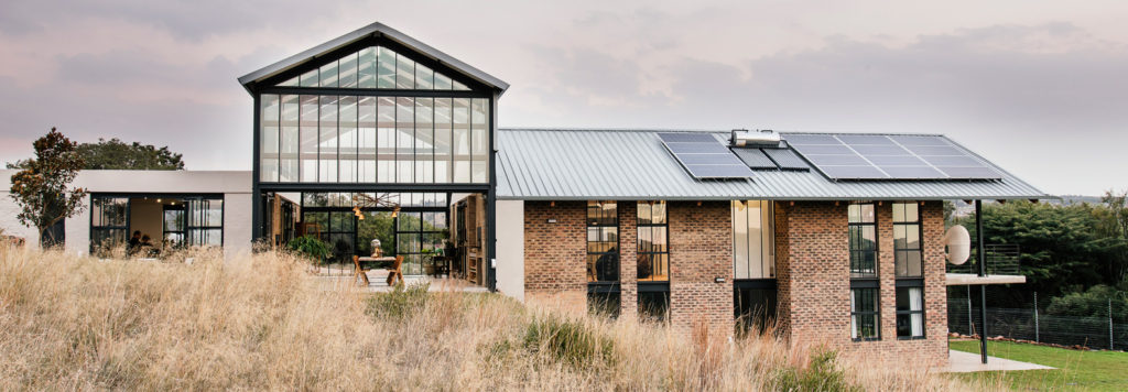 off grid solar powered home in south africa 